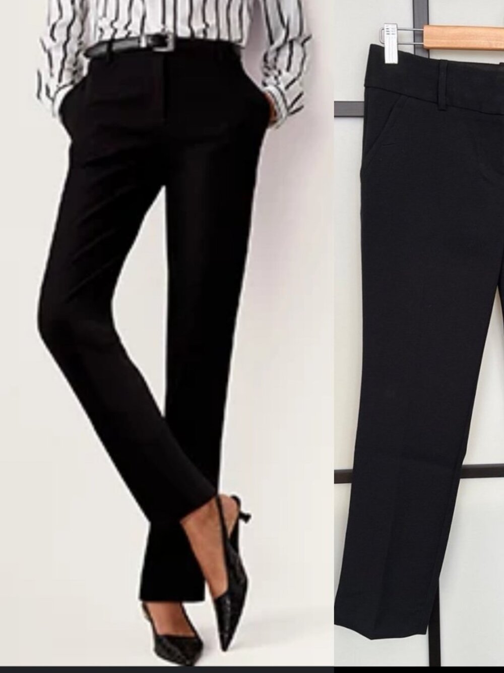 The Limited 2015 Cassidy Fit Black Pants 0R Ankle Pants Black Collection